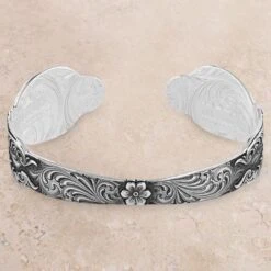 Montana Silversmiths Montana Silversmith Treasure Spoon Cuff Bracelet