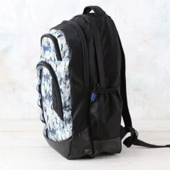 Hooey Blue Aztec Ox Backpack -Western Cowboy Equipment Shop BP044BKBL side2