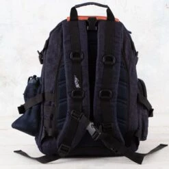 Hooey Mule Denim Serape Backpack -Western Cowboy Equipment Shop BP045SPDE back