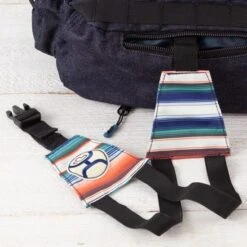 Hooey Mule Denim Serape Backpack -Western Cowboy Equipment Shop BP045SPDE detail