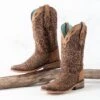 Corral Sand Leopard Print Boots -Western Cowboy Equipment Shop C3788