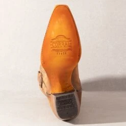 Corral Shedron Embroidery Snip Toe Boots -Western Cowboy Equipment Shop C3869 sole