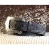 Tony Lama Black Layla Belt 1 Tony Lama Black Layla Belt -Western Cowboy Equipment Shop C50733