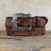 Tony Lama Delhart Daisy Belt -Western Cowboy Equipment Shop C51263