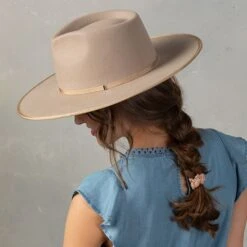 Country Grace Beige Billie Wool Felt Rancher -Western Cowboy Equipment Shop CG0712 alt3