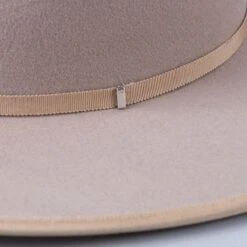 Country Grace Beige Billie Wool Felt Rancher -Western Cowboy Equipment Shop CG0712 detail