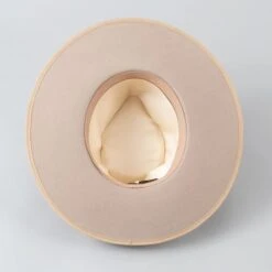 Country Grace Beige Billie Wool Felt Rancher -Western Cowboy Equipment Shop CG0712 int