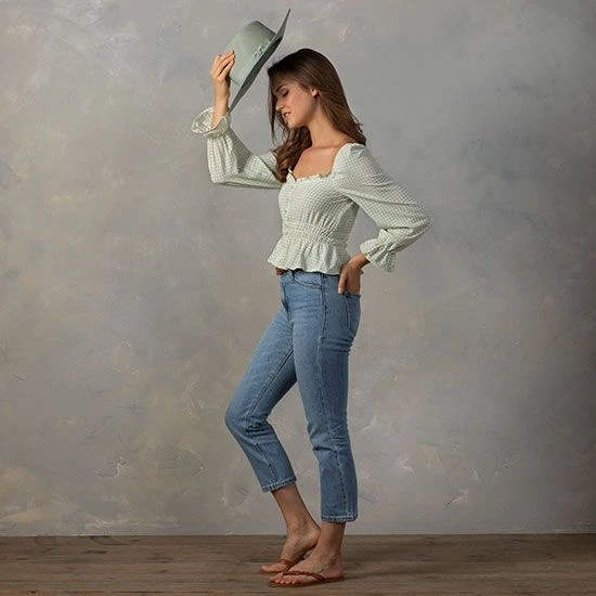 Country Grace Graced In Green Top 5 Country Grace Graced In Green Top - Image 3