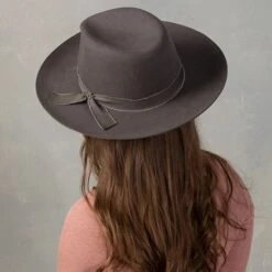 Country Grace Grey Kaia Wool Felt Hat -Western Cowboy Equipment Shop CG0950 alt3