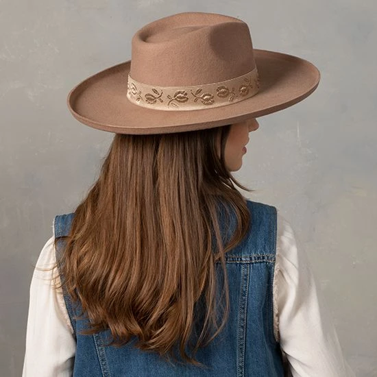 Country Grace Ari Pecan Rancher Fedora 5 Country Grace Ari Pecan Rancher Fedora - Image 3