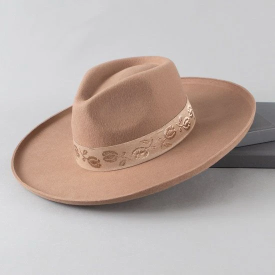 Country Grace Ari Pecan Rancher Fedora 6 Country Grace Ari Pecan Rancher Fedora - Image 4