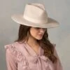 Country Grace Barry Beige Rancher Fedora -Western Cowboy Equipment Shop CG1061