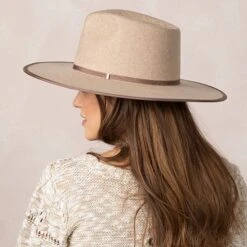 Country Grace Billie Oat Fedora -Western Cowboy Equipment Shop CG1062 alt2
