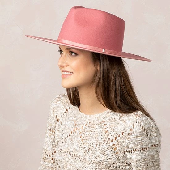 Country Grace Billie Blush Fedora 4 Country Grace Billie Blush Fedora - Image 2