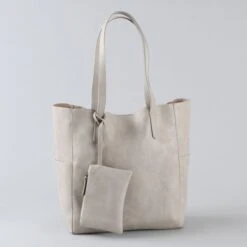Country Grace Dove Gray Tote