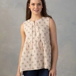 Country Grace Floral Dot Top -Western Cowboy Equipment Shop CG12223 alt4