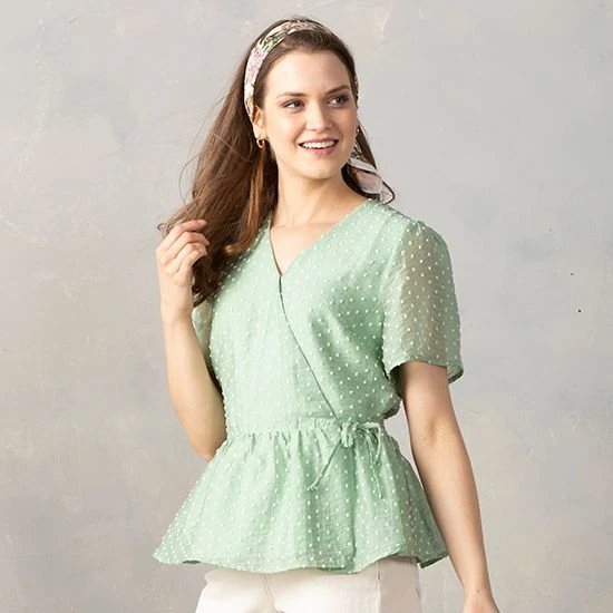 Country Grace Dotted With Bliss Top 4 Country Grace Dotted With Bliss Top - Image 2