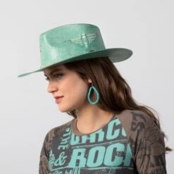 Charlie 1 Horse Jade Topo Chico Straw Hat -Western Cowboy Equipment Shop CSTOPOJ alt3