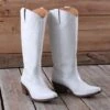 Dingo Ladies' Bonanza White Boots 1 Dingo Ladies' Bonanza White Boots -Western Cowboy Equipment Shop DI257