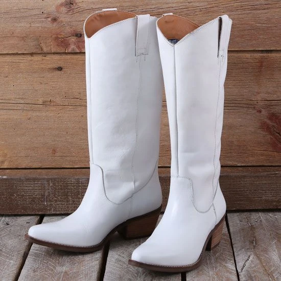 Dingo Ladies' Bonanza White Boots 4 Dingo Ladies' Bonanza White Boots - Image 2