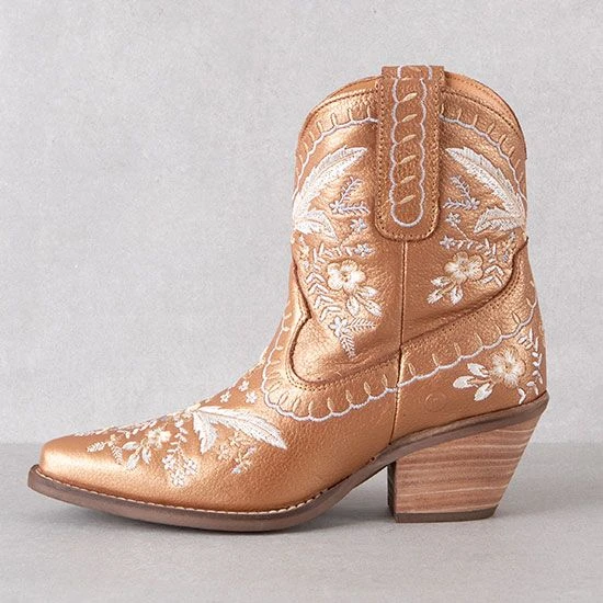 Dingo Bronze Primrose Boots 4 Dingo Bronze Primrose Boots - Image 2