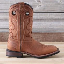 Dan Post Brown Jesse Boots -Western Cowboy Equipment Shop DP6052 side