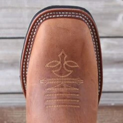 Dan Post Brown Jesse Boots -Western Cowboy Equipment Shop DP6052 toe