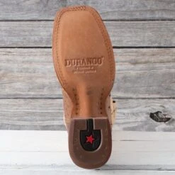 Durango Ladies Sunset Wheat Full Quill Ostrich Boots -Western Cowboy Equipment Shop DRD0388 sole