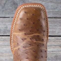 Durango Ladies Sunset Wheat Full Quill Ostrich Boots -Western Cowboy Equipment Shop DRD0388 toe