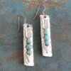 Turquoise Arrow Earrings 2 Turquoise Arrow Earrings -Western Cowboy Equipment Shop E1522