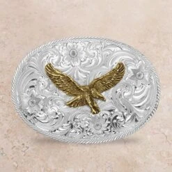 Montana Silversmiths Classic Eagle Buckle