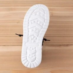 Gypsy Jazz White And Black Tucker Shoes -Western Cowboy Equipment Shop GJSP0269WB sole