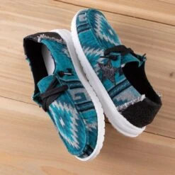 Gypsy Jazz Turquoise Saxton Shoes -Western Cowboy Equipment Shop GJSP0275TQ alt