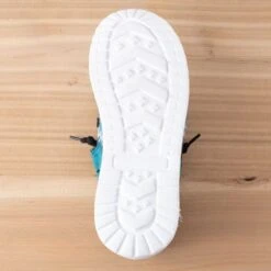 Gypsy Jazz Turquoise Saxton Shoes -Western Cowboy Equipment Shop GJSP0275TQ sole