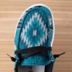 Gypsy Jazz Turquoise Saxton Shoes -Western Cowboy Equipment Shop GJSP0275TQ toe