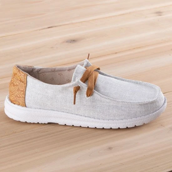 Gypsy Jazz White Spiral Shoes 4 Gypsy Jazz White Spiral Shoes - Image 2