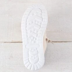 Gypsy Jazz Beige Tooled Mooma Shoes -Western Cowboy Equipment Shop GJSP0301B sole A