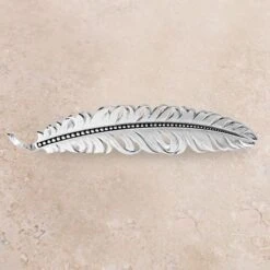Montana Silversmiths Silver Hat Feather