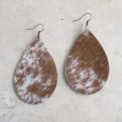 Calamity Jane Hair-On Earrings