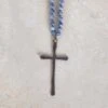 Copper Cross Beaded Necklace -Western Cowboy Equipment Shop JJ244F
