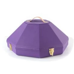 Purple Western Hat Can