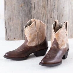 Laredo Brown Tori Booties
