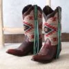 Laredo Aztec Fabric Boots -Western Cowboy Equipment Shop L52375