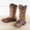 Laredo Floral Secret Garden Boots -Western Cowboy Equipment Shop L5822
