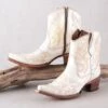 Circle G Pearl Embroidery Ankle Boots -Western Cowboy Equipment Shop L5916