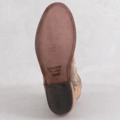 Liberty Black Vintage Canela Booties -Western Cowboy Equipment Shop LB711311 sole A