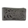 Montana Silversmiths Black Nickel Square Filigree Money Clip -Western Cowboy Equipment Shop MCL1BN
