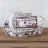 Nocona Pink Mossy Oak Belt