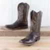 Nocona Hero Tori Desert Brown Boots 1 Nocona Hero Tori Desert Brown Boots -Western Cowboy Equipment Shop NL5447