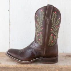 Nocona Hero Tori Desert Brown Boots -Western Cowboy Equipment Shop NL5447 side